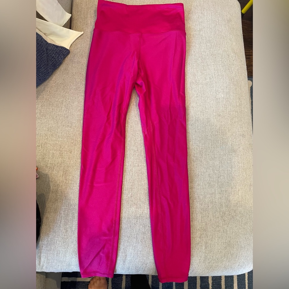Athleta Fuchsia High-Rise Leggings